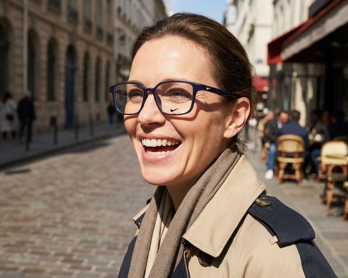 Nike 7131AF 401 54-16 Blue Grey other view