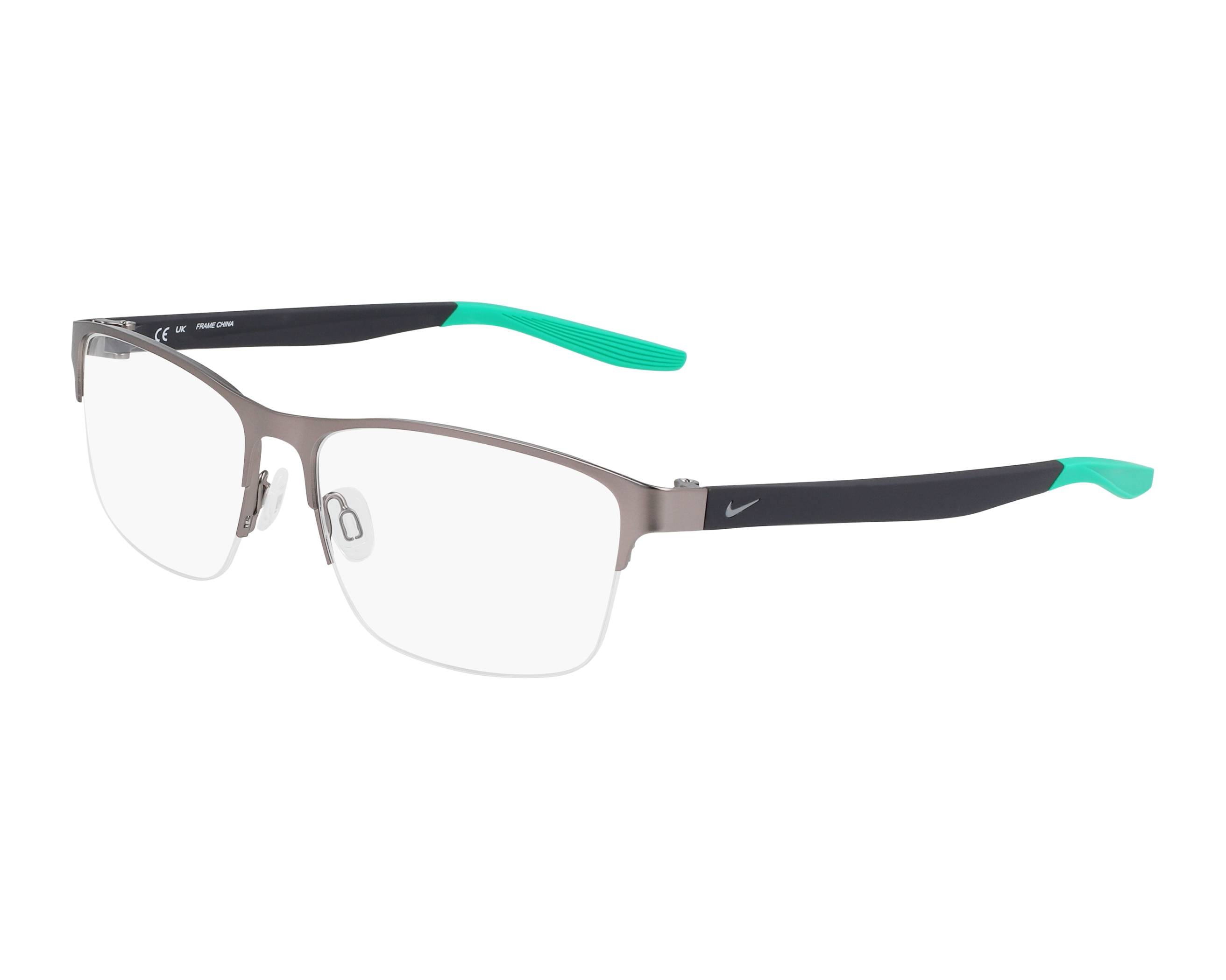 Nike 8153 073 55-15 Black Green profile view