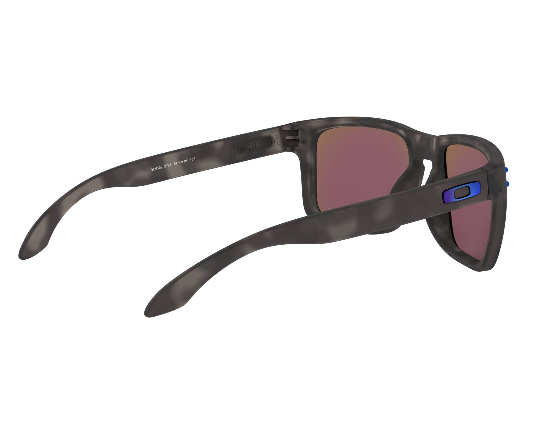 Oakley OO-9102 G755 57-18 Black  360 degree view 9