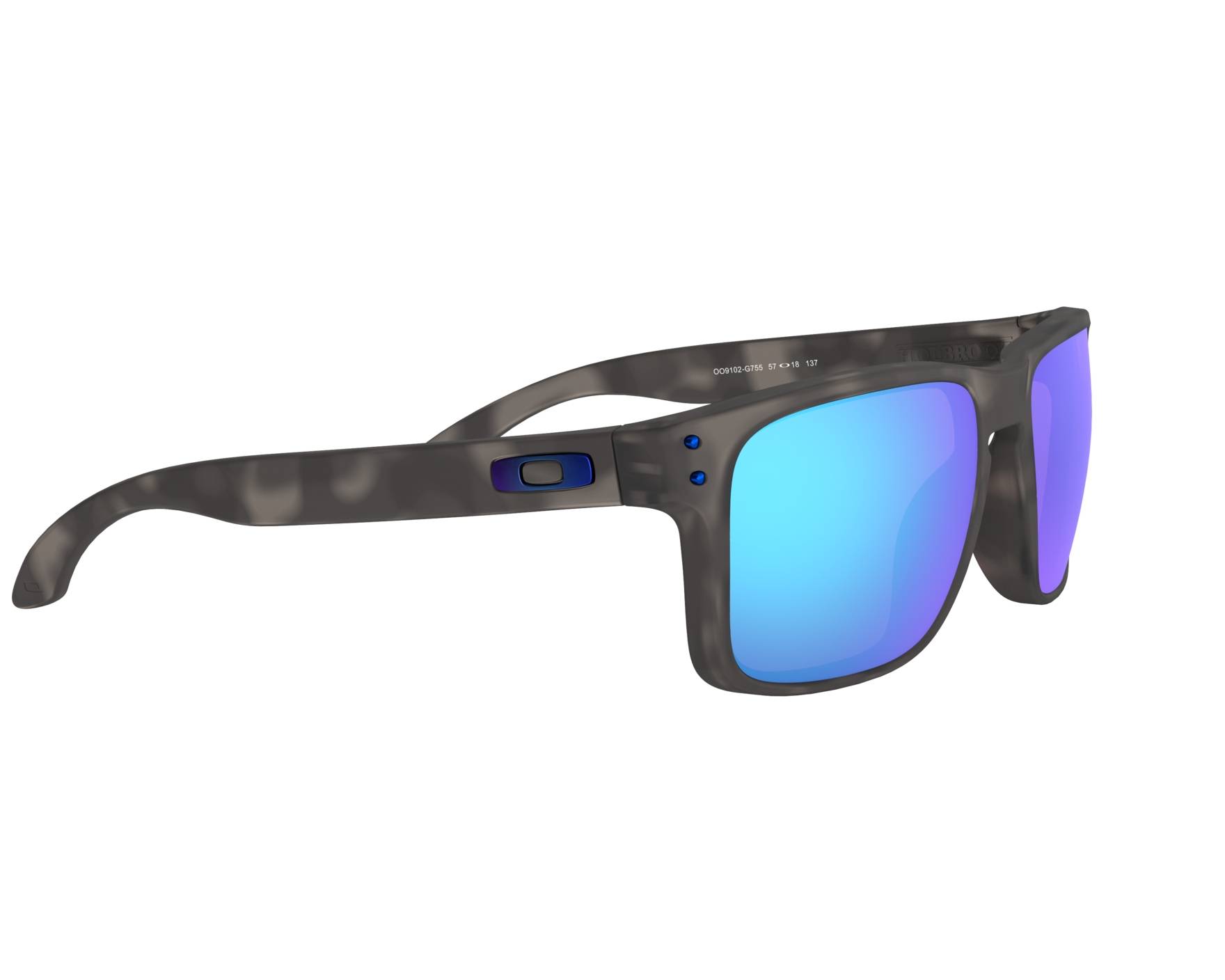 Oakley OO-9102 G755 57-18 Black  360 degree view 11