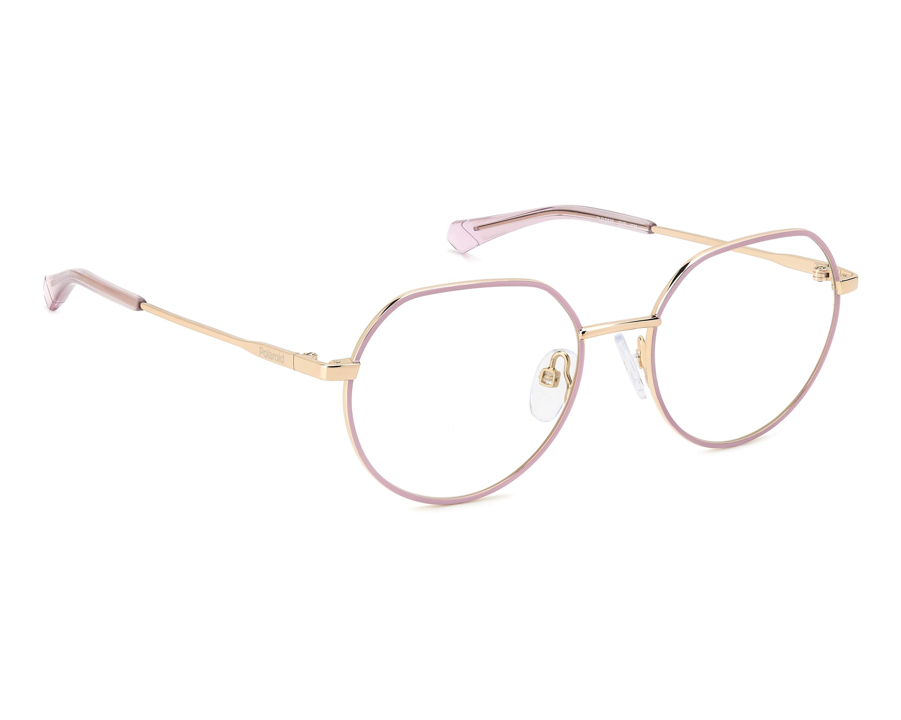 Polaroid PLD-D839 EYR 49-17 Rose gold Pink 360 degree view 5