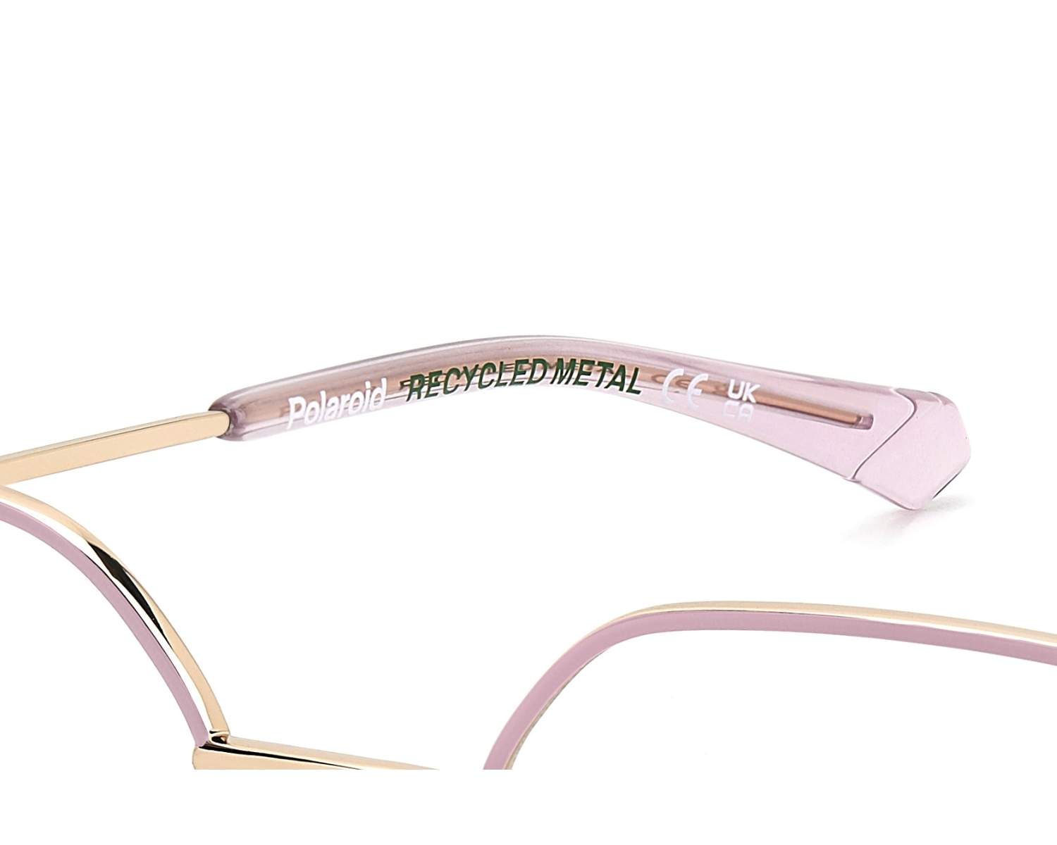 Polaroid PLD-D839 EYR 49-17 Rose gold Pink 360 degree view 7