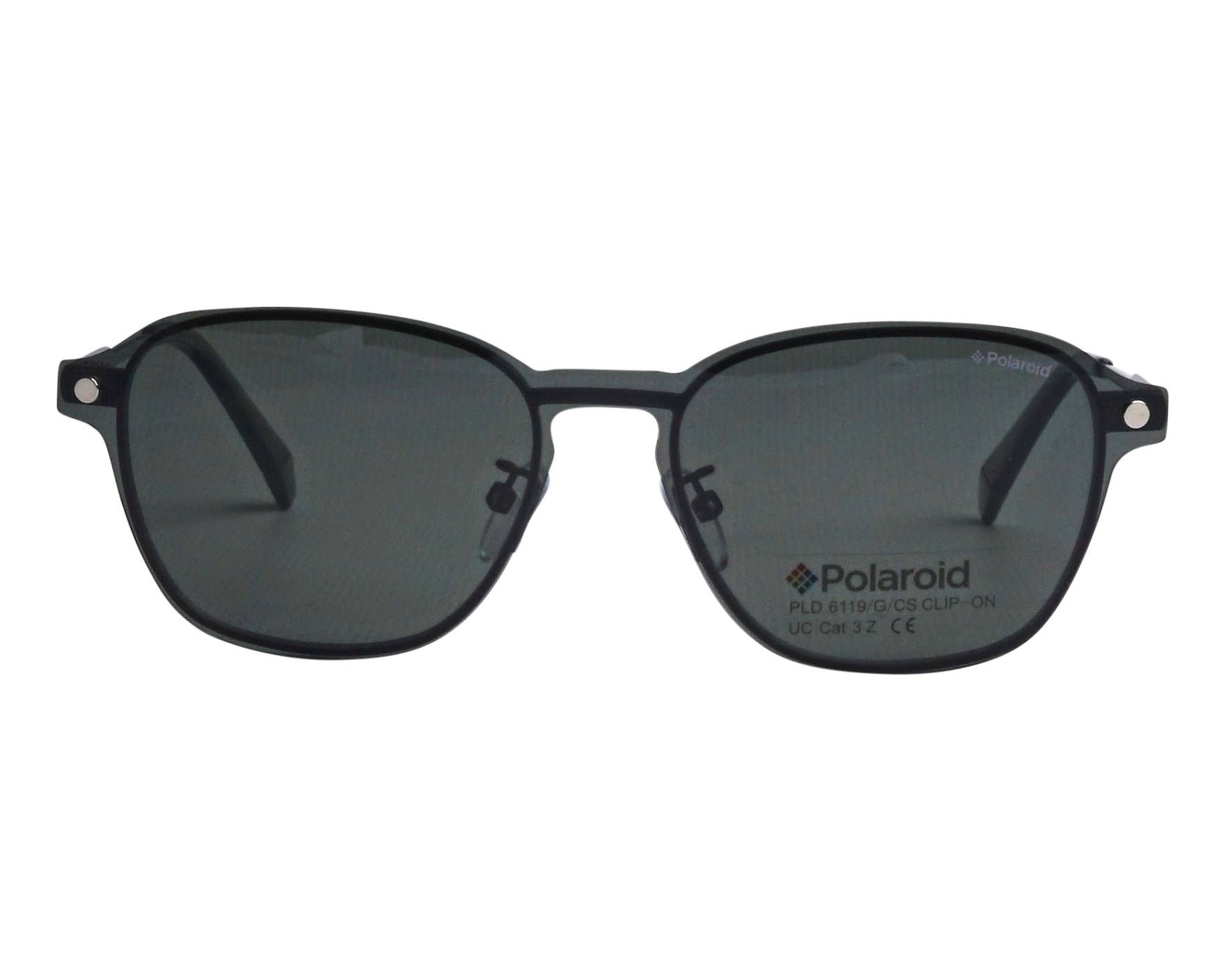 Polaroid PLD-6119-S 7ZJ 53-17 Noir Vert 360 degree view 4