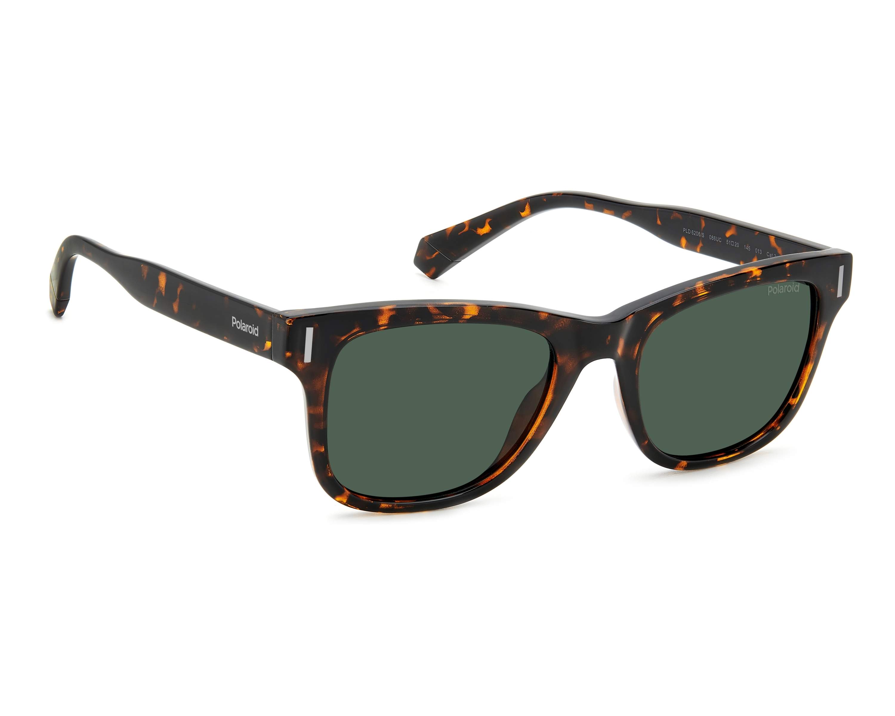 Polaroid PLD-6206-S 086UC 51-20 Havana  360 degree view 2