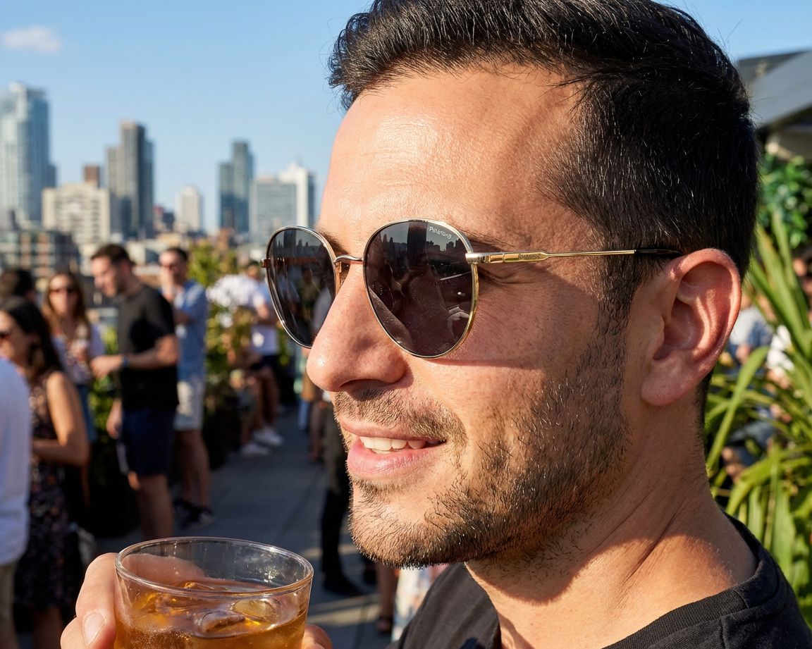 Polaroid PLD-6215-S-X 2F7/M9 56-17 Gold Grey 360 degree view 9