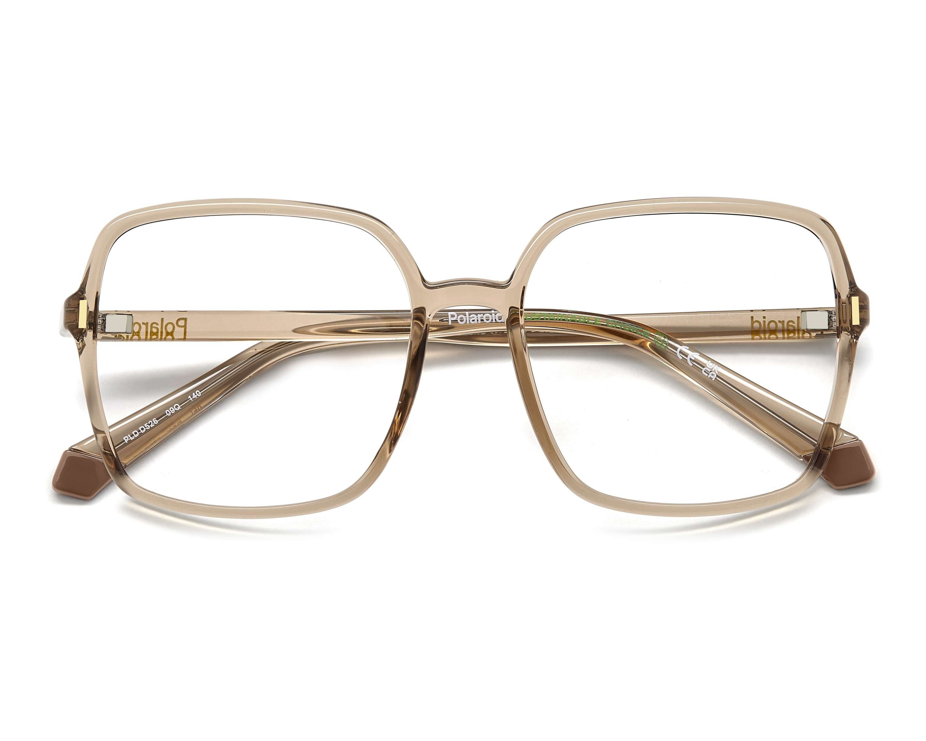 Polaroid Brown Polyamide Glasses (Frames)