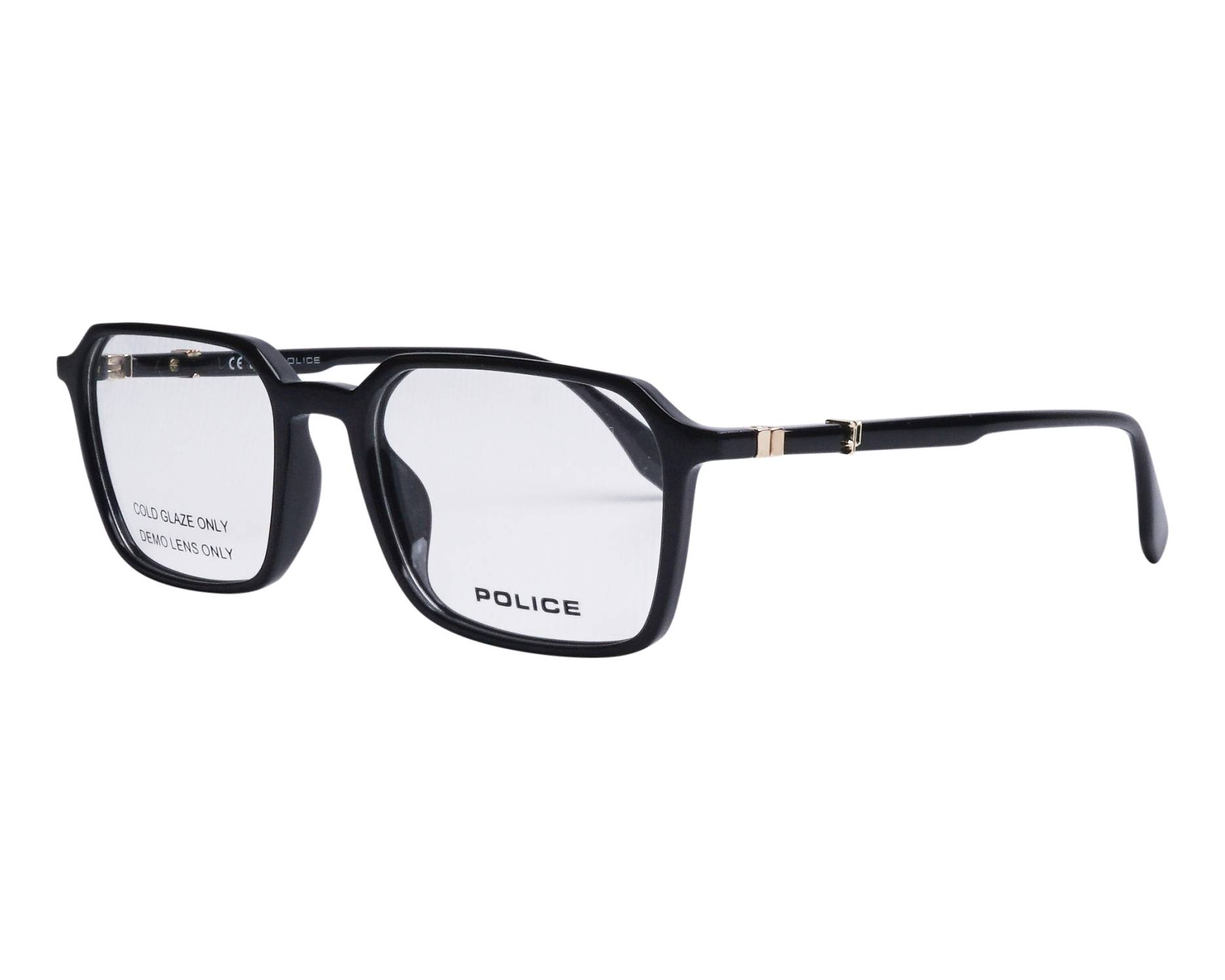 Police UPLR60 Z42P 52-18 Black Gold 360 degree view 2