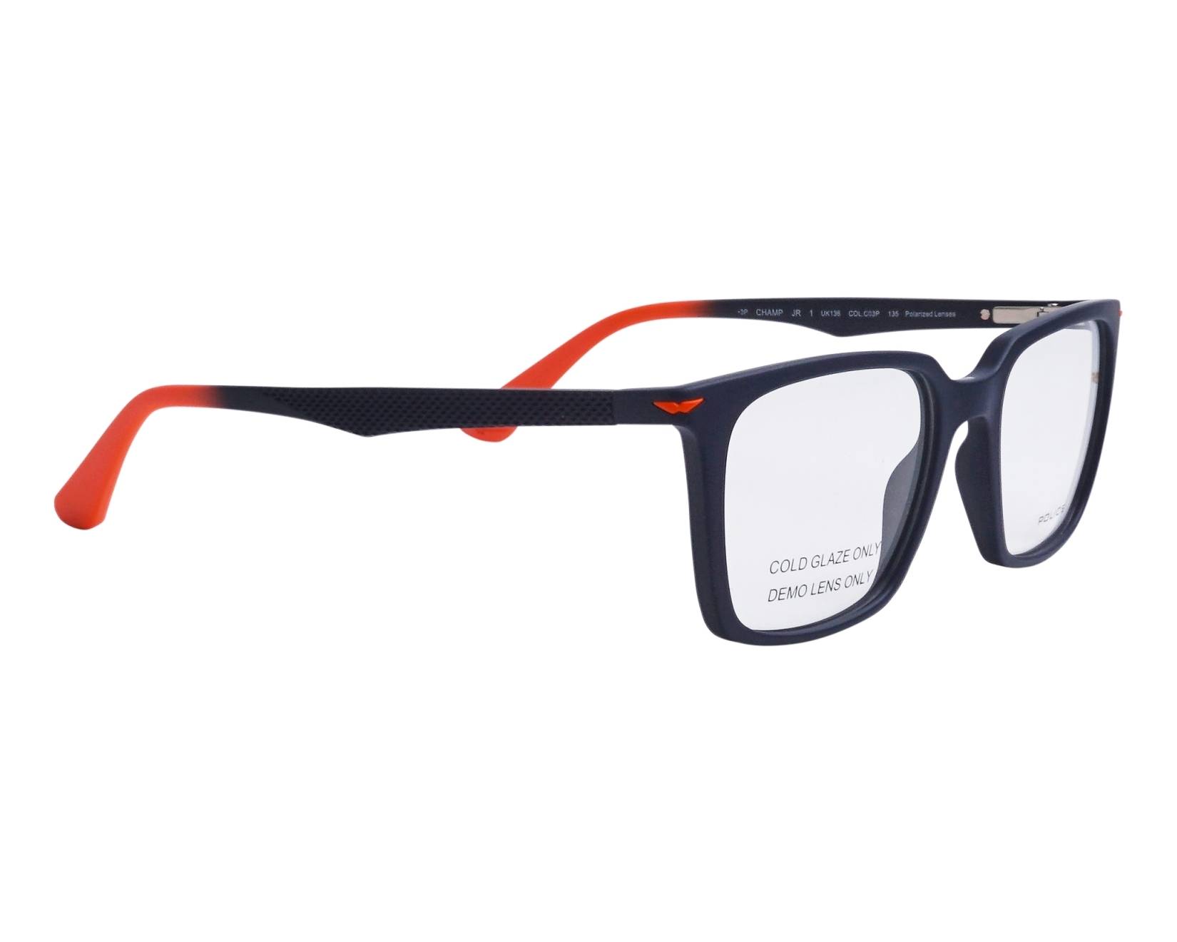 Police UK136 C03P 50-18 Blue Orange 360 degree view 4