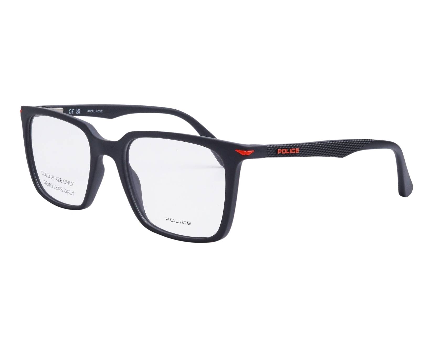 Police UK136 I41P - Gris Rouge profile view