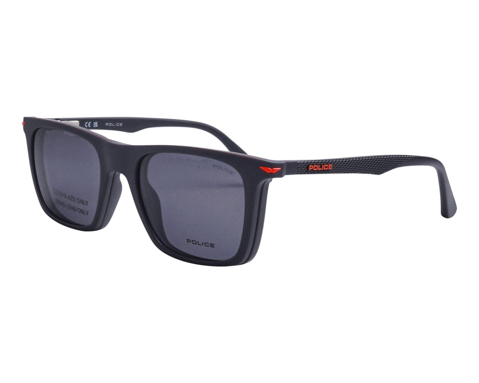 Police UK136 I41P - Gris Rouge front view