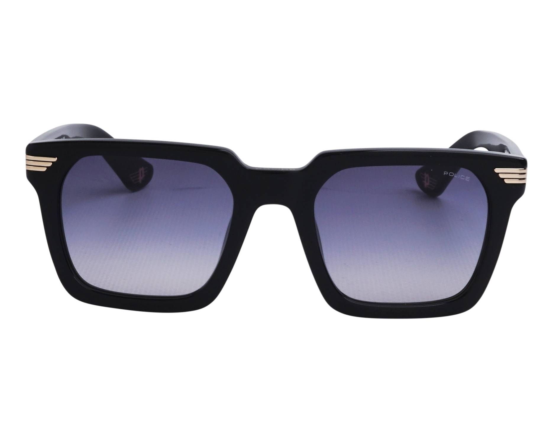 Police SPLP29 700Y 52-21 Noir Or front view