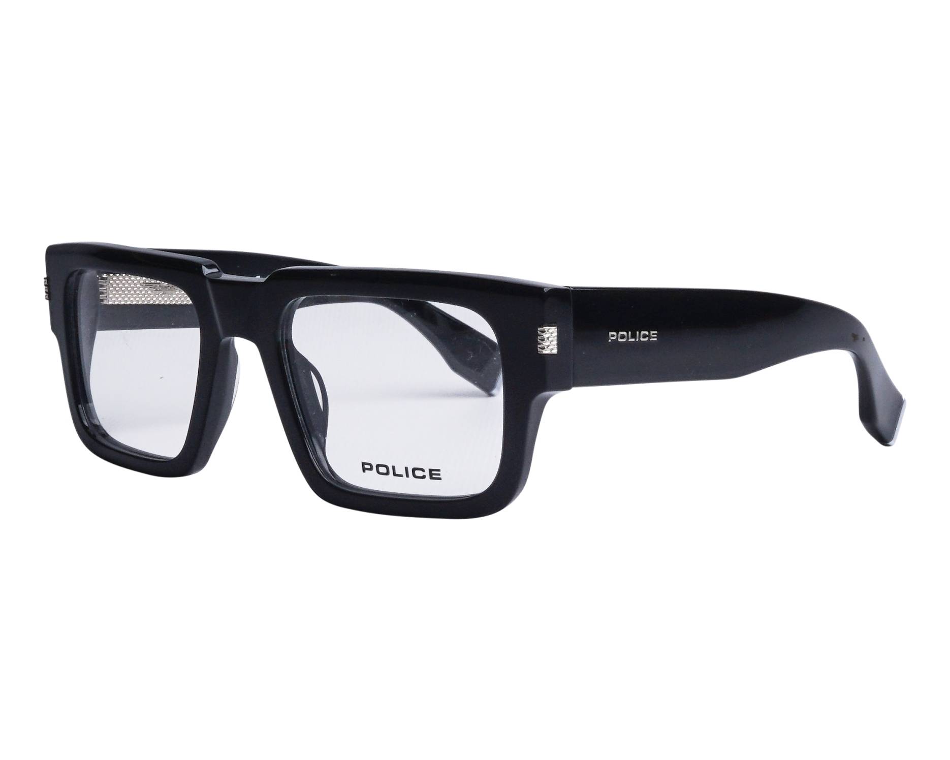 Police VPLP18 0700 52-20 Black Steel front view