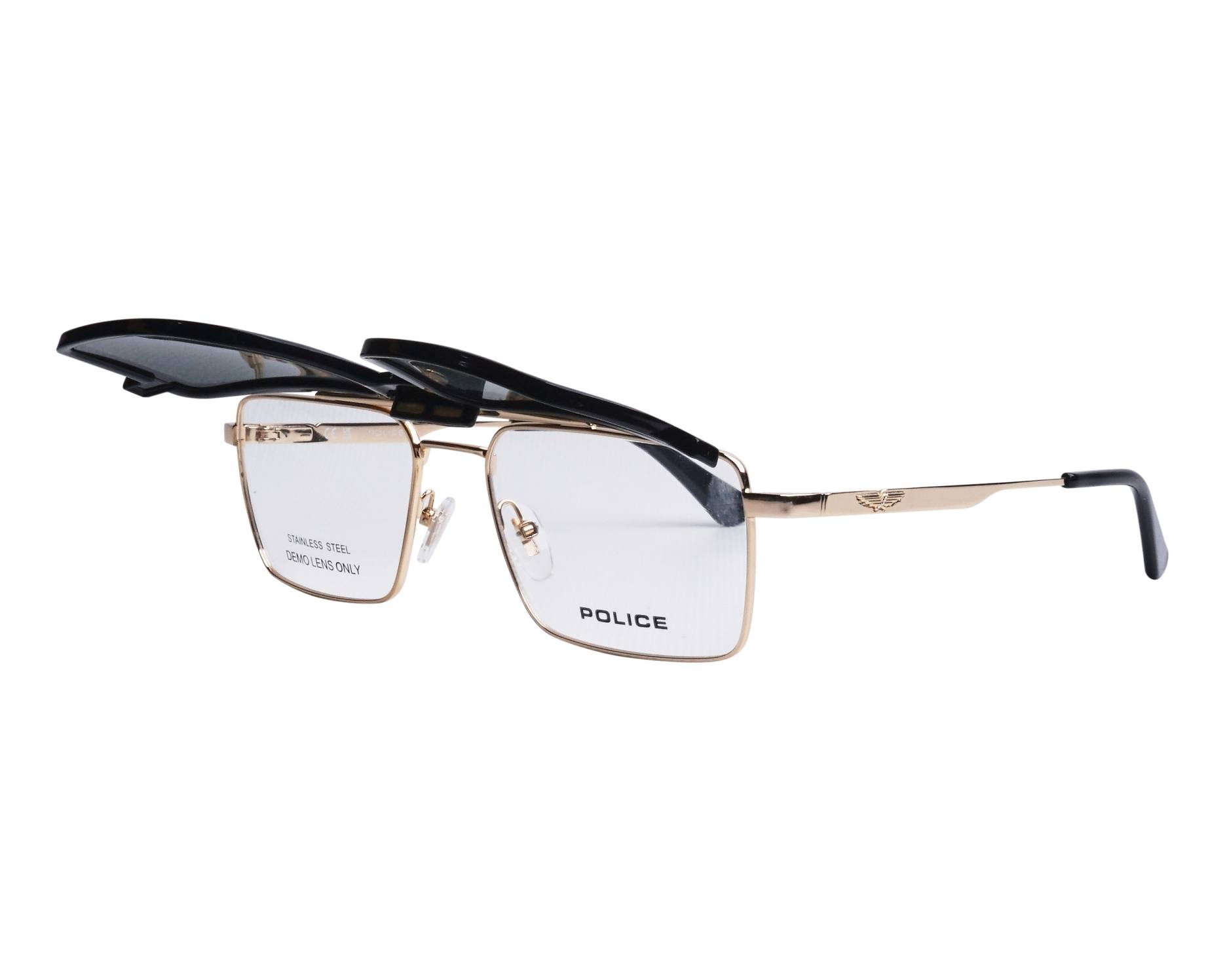 Police UPLR61 300P 55-18 Or Noir 360 degree view 5