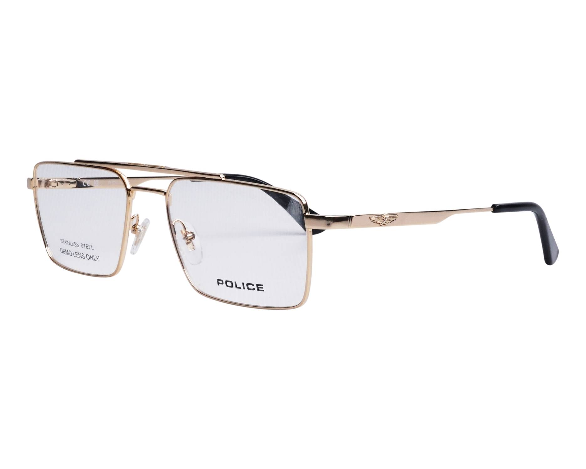 Police UPLR61 300P 55-18 Or Noir 360 degree view 6