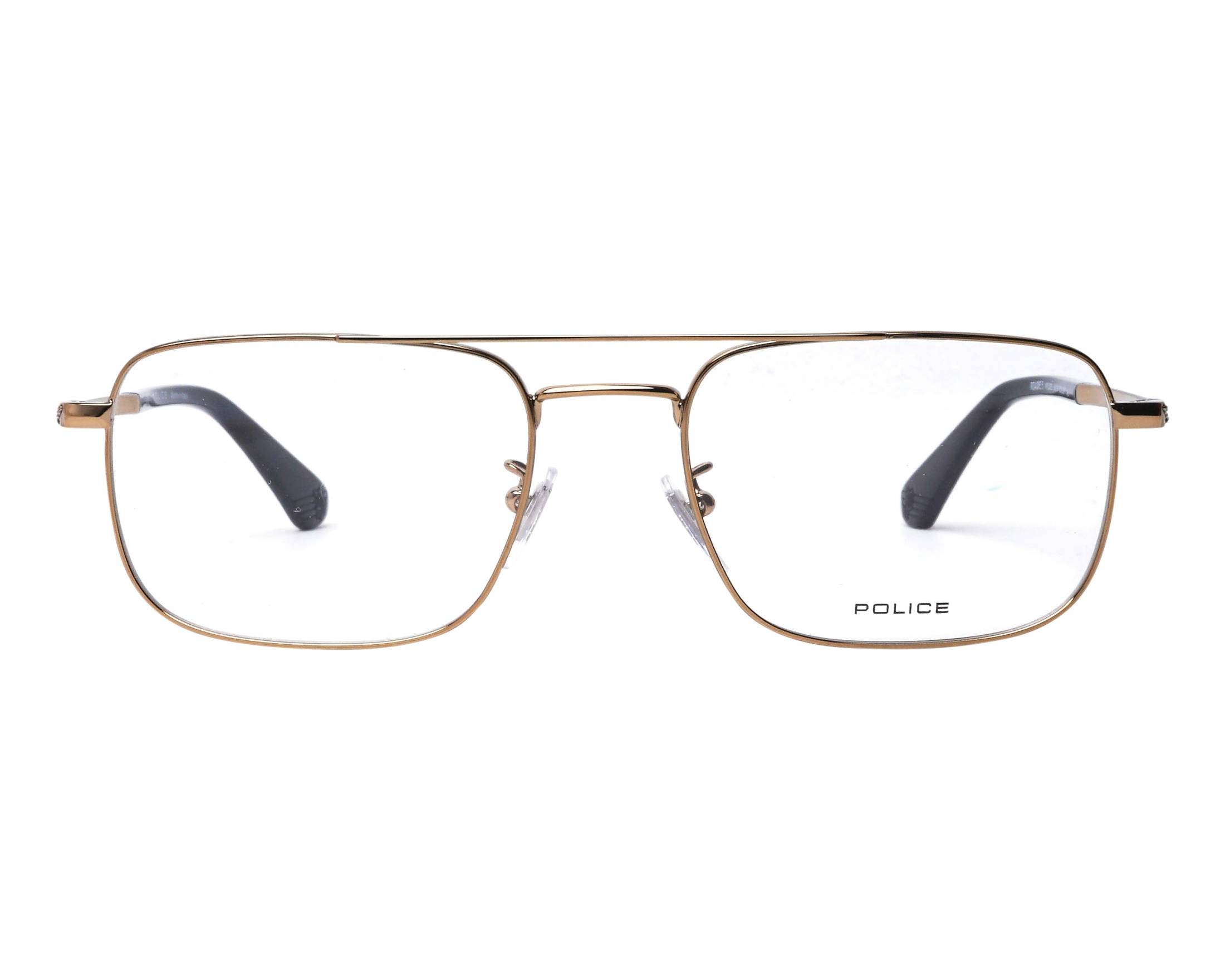 Police VPLD95 08FF - Gold Black front view