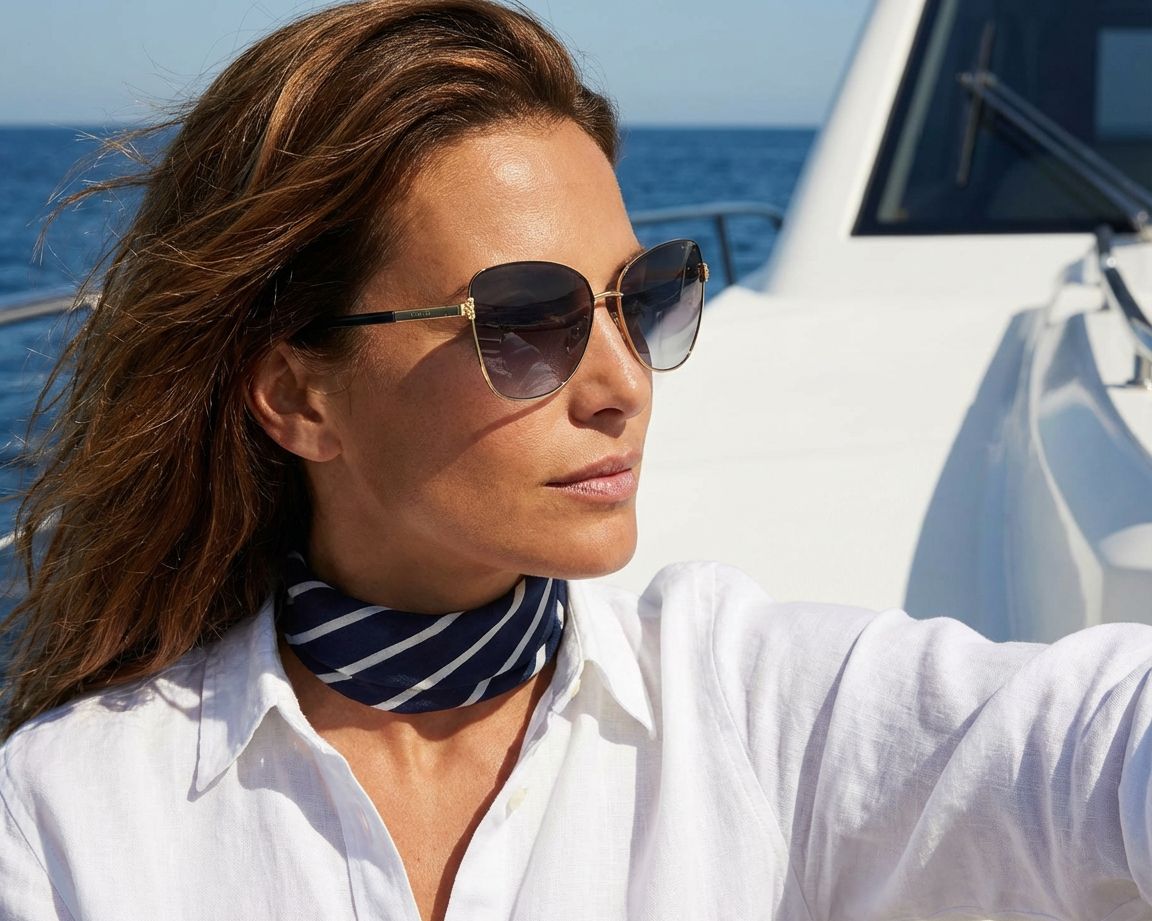 Ralph by Ralph Lauren RA4146 94578G 58-16 gold  360 degree view 7