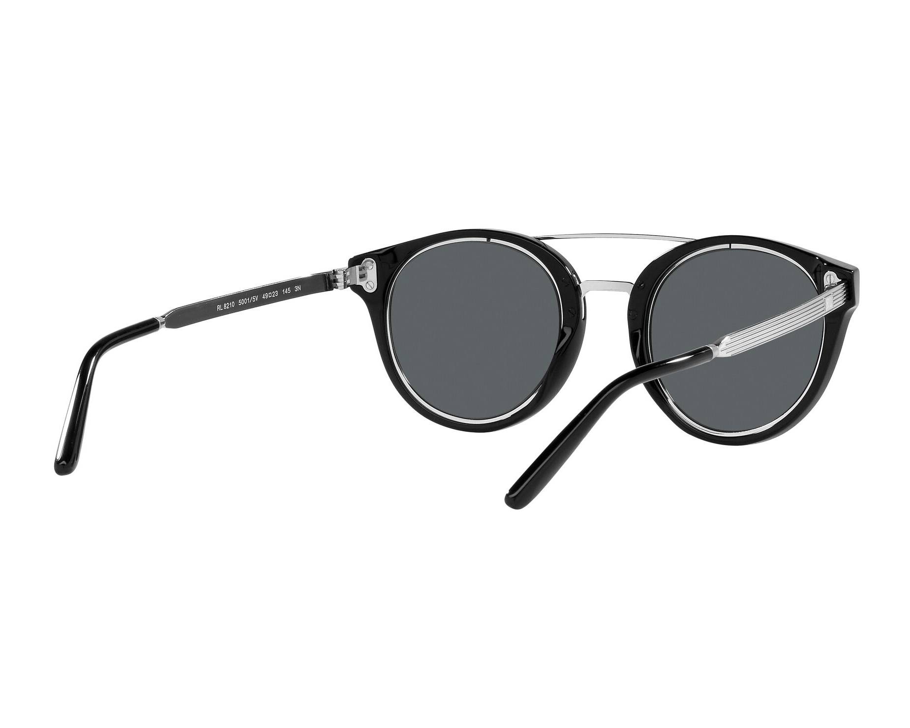 Ralph Lauren RL8210 50015V - Black  360 degree view 8