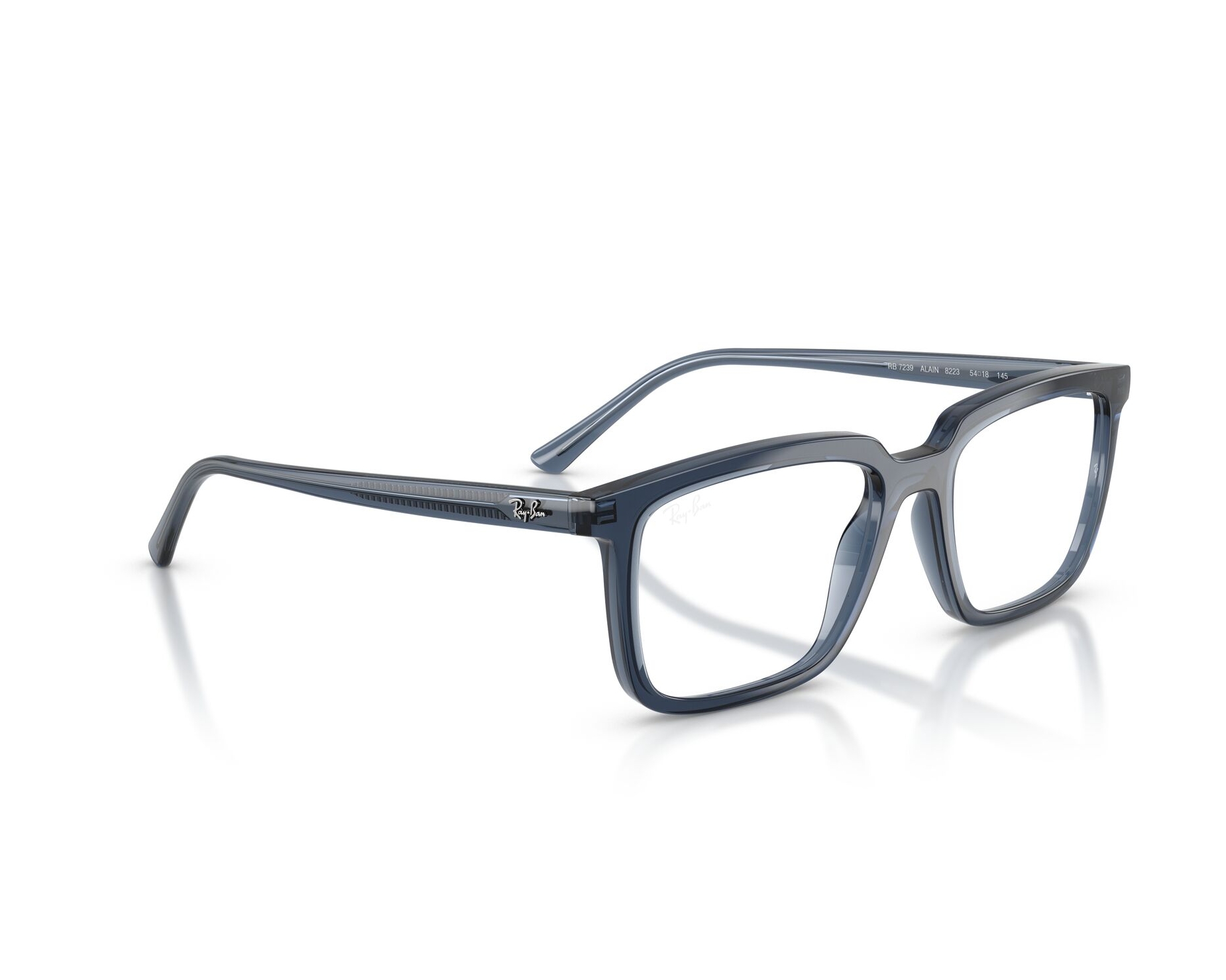 Ray-Ban RX7239 8223 52-18 Blue  360 degree view 3