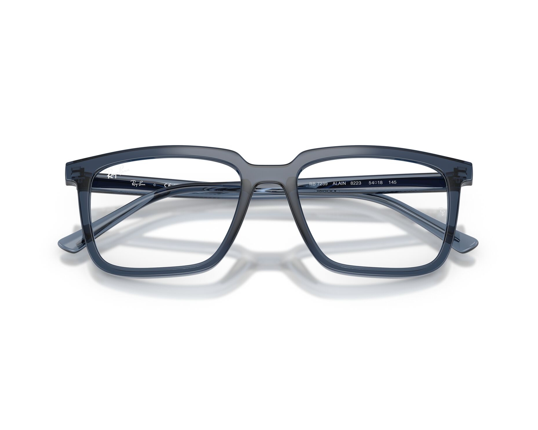 Ray-Ban RX7239 8223 52-18 Blue  360 degree view 5