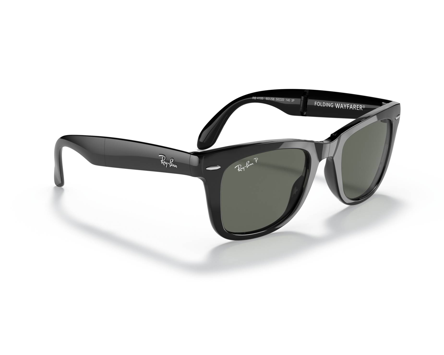 RayBan RB4105 601 Folding Wayfarer サングラス Ray-Ban RB4105 601/58: Buy Online | Visionet