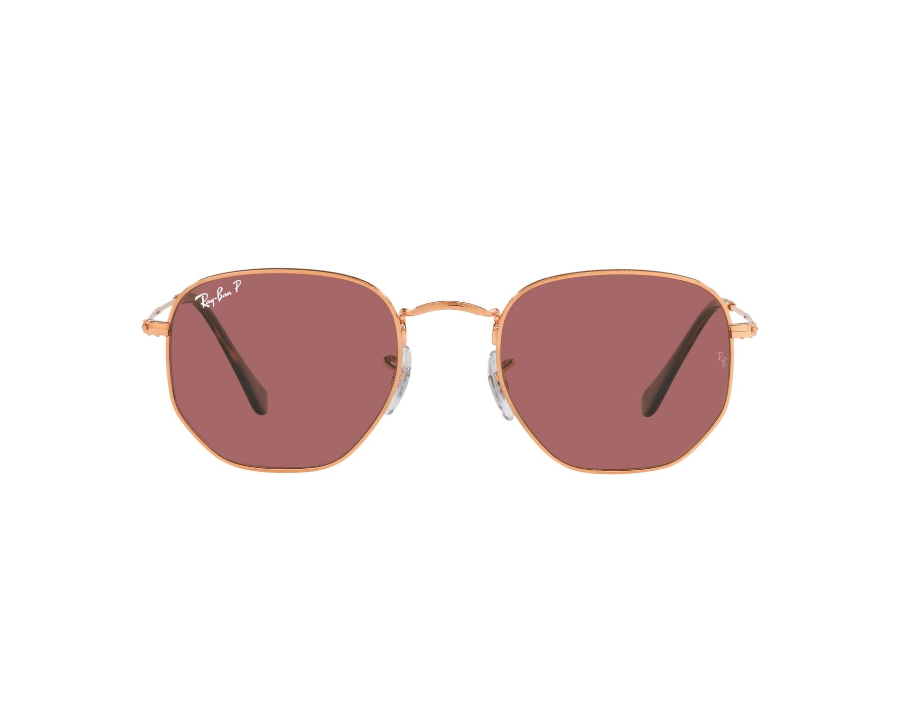 Ray-Ban RB3548N 9202AF 51-21 Gold  360 degree view 2