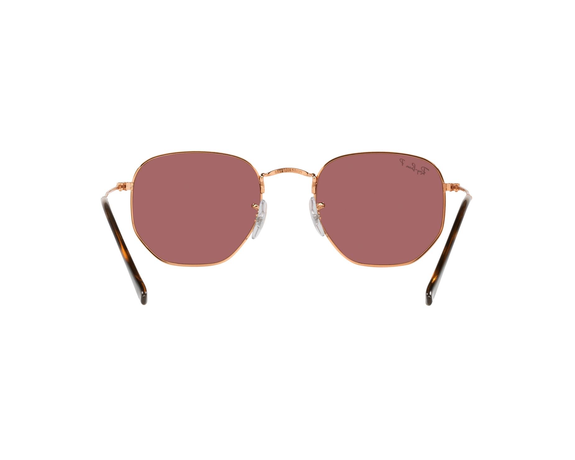 Ray-Ban RB3548N 9202AF 51-21 Gold  360 degree view 8