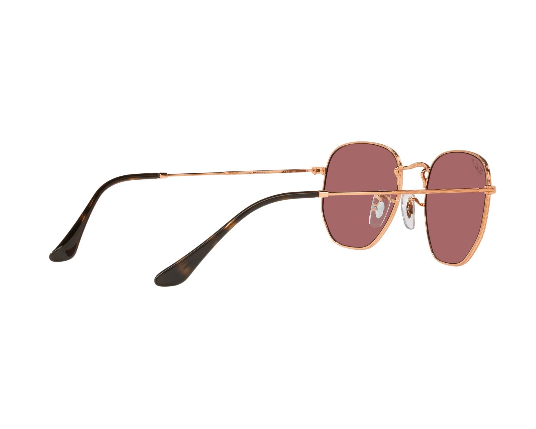 Ray-Ban RB3548N 9202AF 51-21 Gold  360 degree view 10