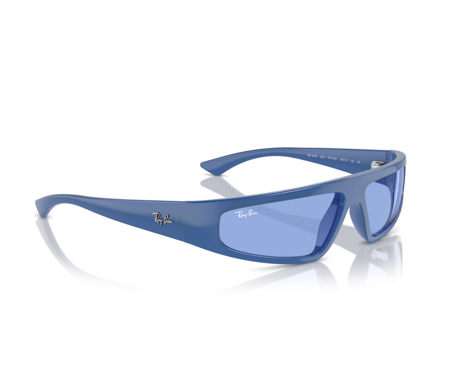 Ray-Ban RB4432 676180 59-13 Blue  360 degree view 1