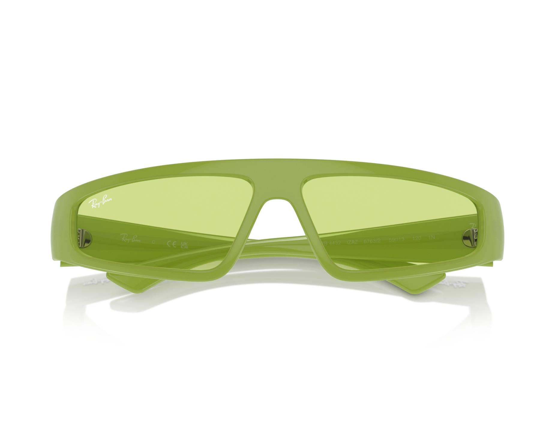 Ray-Ban RB4432 6763/2 59-13 Green  360 degree view 3