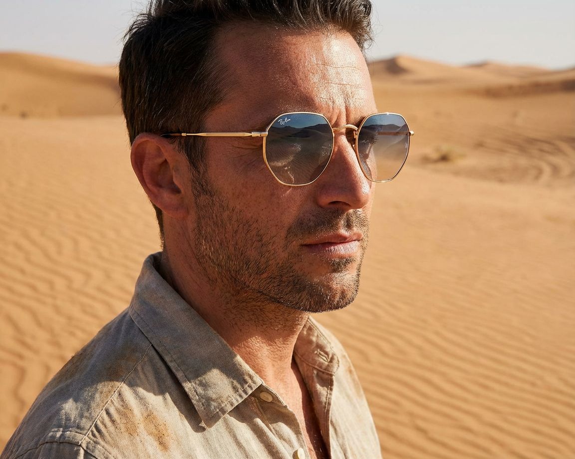 Ray-Ban RB3565 001/GD 51-20 Gold  360 degree view 14