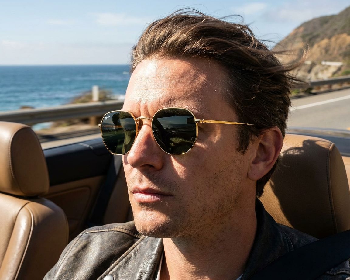 Ray-Ban RB3565 919631 51-20 gold  360 degree view 14