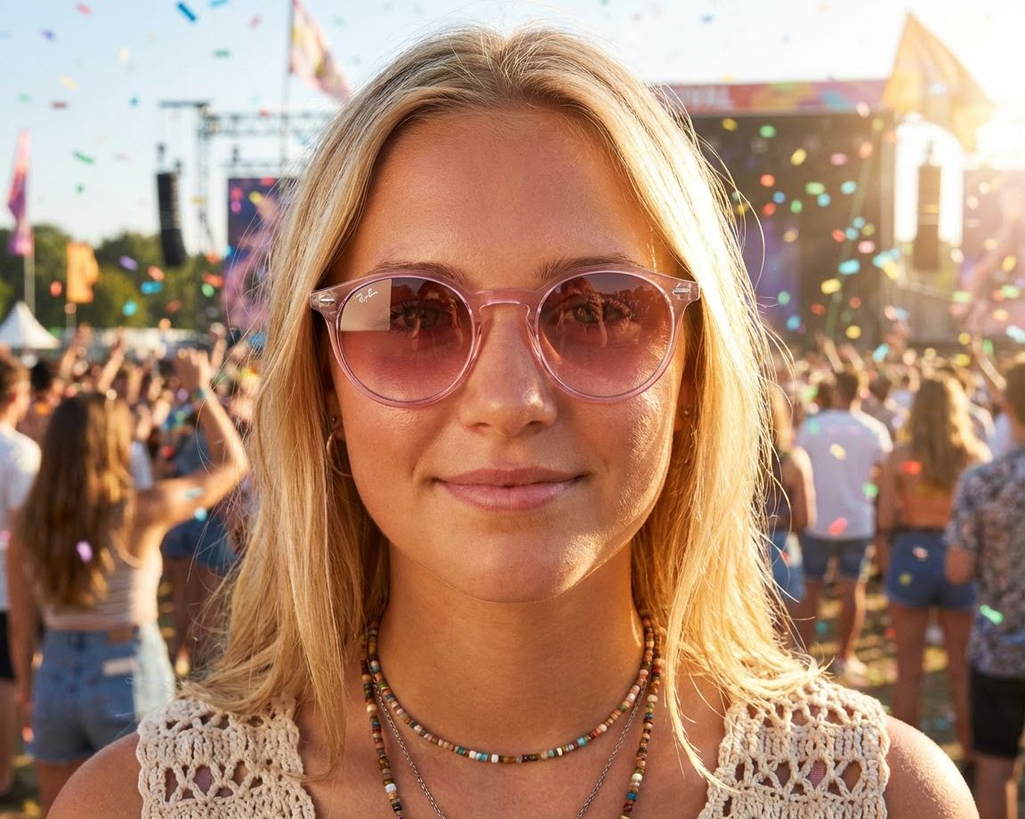 Ray-Ban RJ9064S 7052V0 44-19 Rose  360 degree view 14