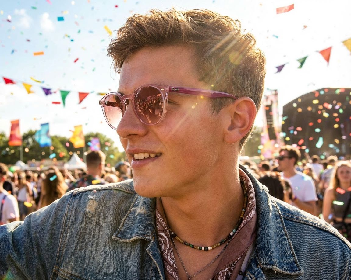 Ray-Ban RJ9064S 7052V0 44-19 Rose  360 degree view 15