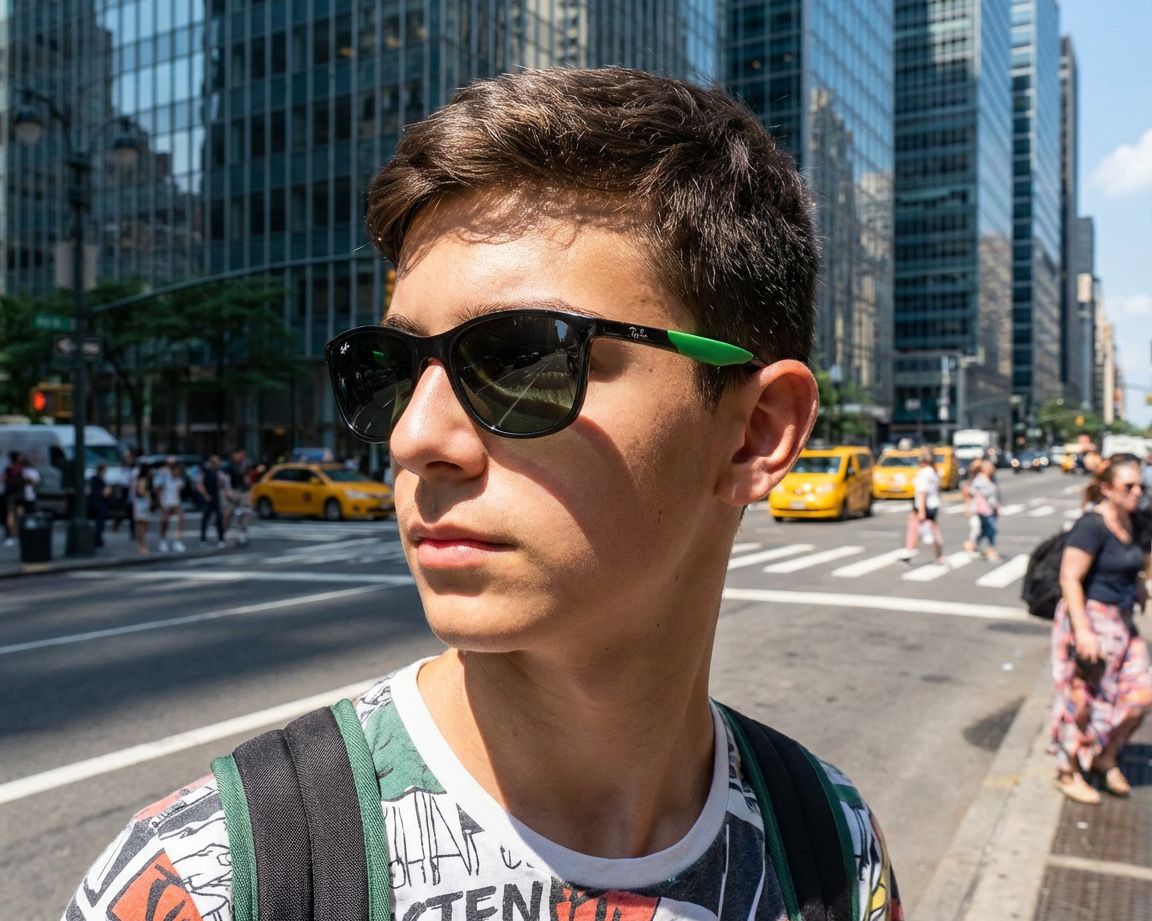 Ray-Ban RJ9077S 719371 49-16 Verde  other view