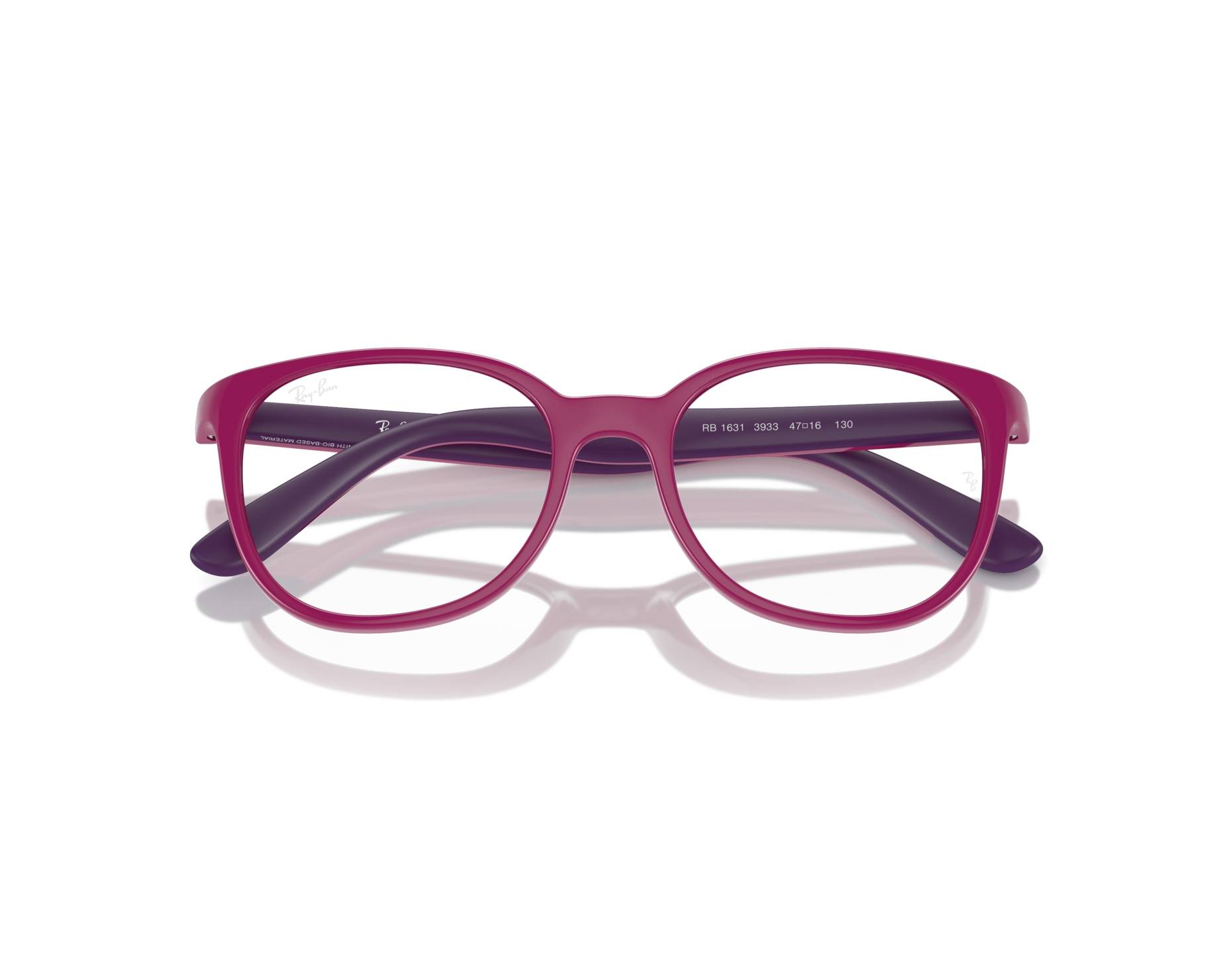 Ray-Ban RY1631 3933 45-16 Pink  360 degree view 3