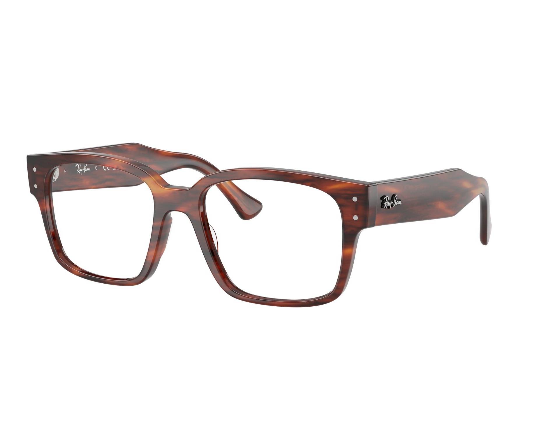 Ray-Ban RX7256 8315 51-18 Brown  360 degree view 1