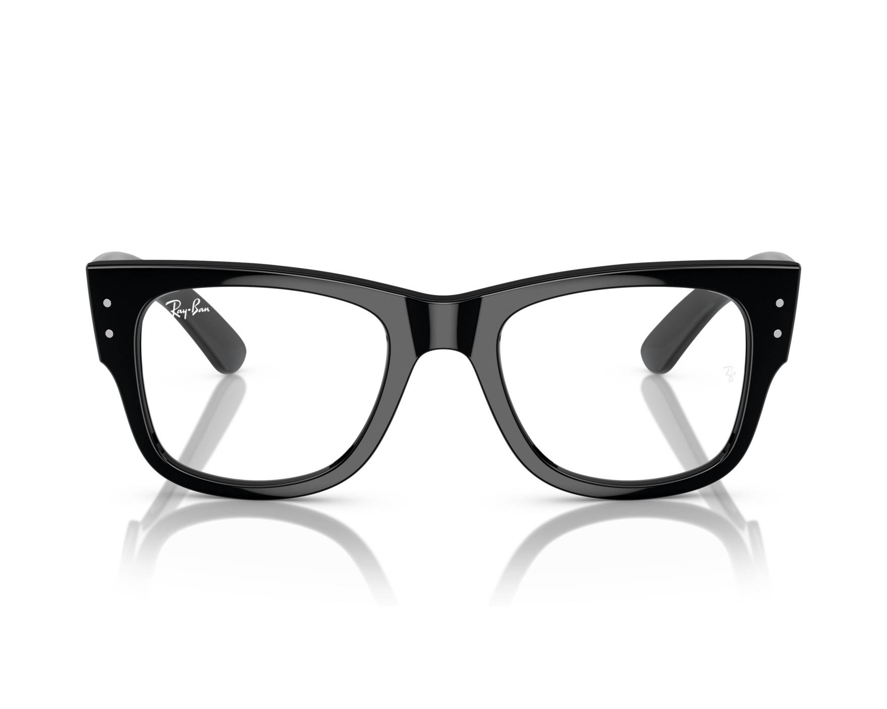 Ray-Ban RX0840V 2000 51-21 Noir  360 degree view 5