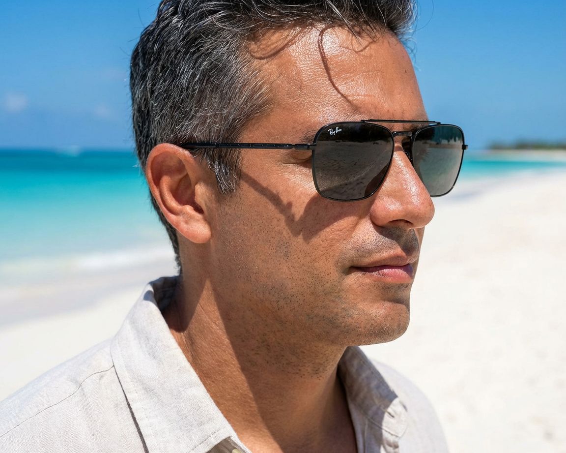Ray-Ban RB3636 002/B1 58-15 Noir  360 degree view 15