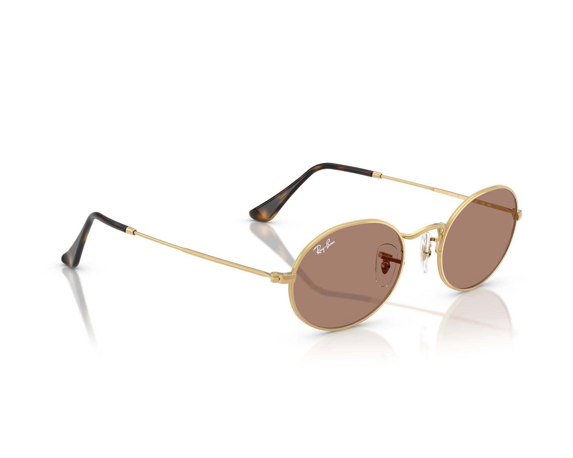小物 Ray-Ban RB3547 Ray-Ban Sunglasses Oval RB3547 001/1A