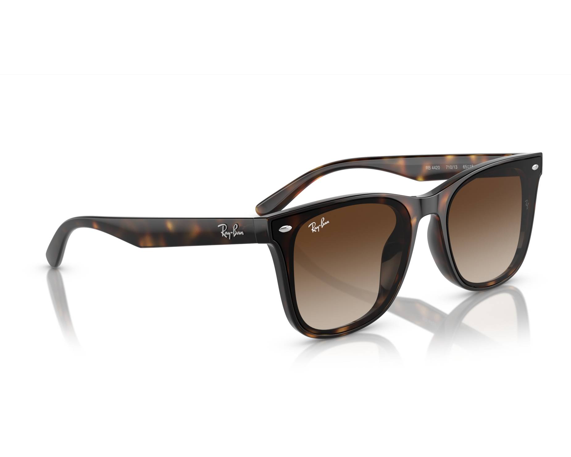Ray-Ban RB4420 710/13 65-18 Havane  360 degree view 1