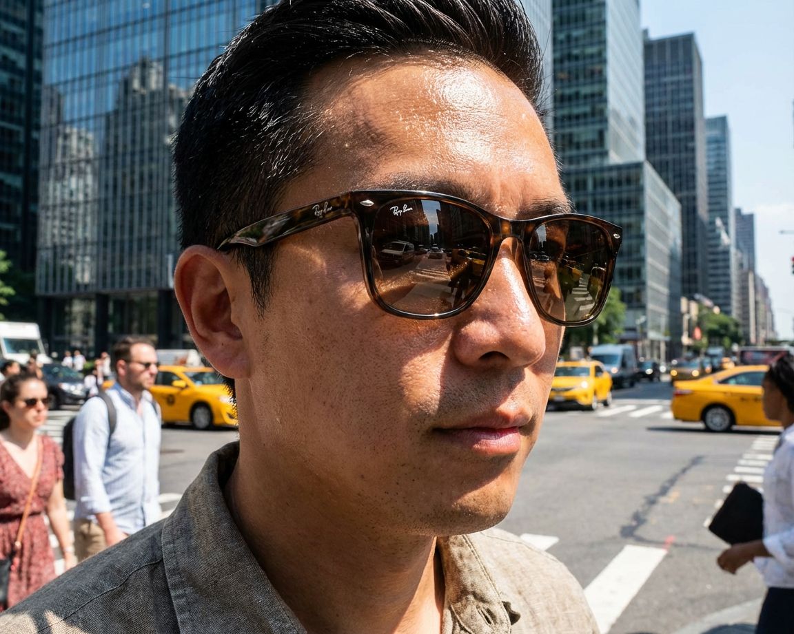 Ray-Ban RB4420 710/13 65-18 Havane  360 degree view 7
