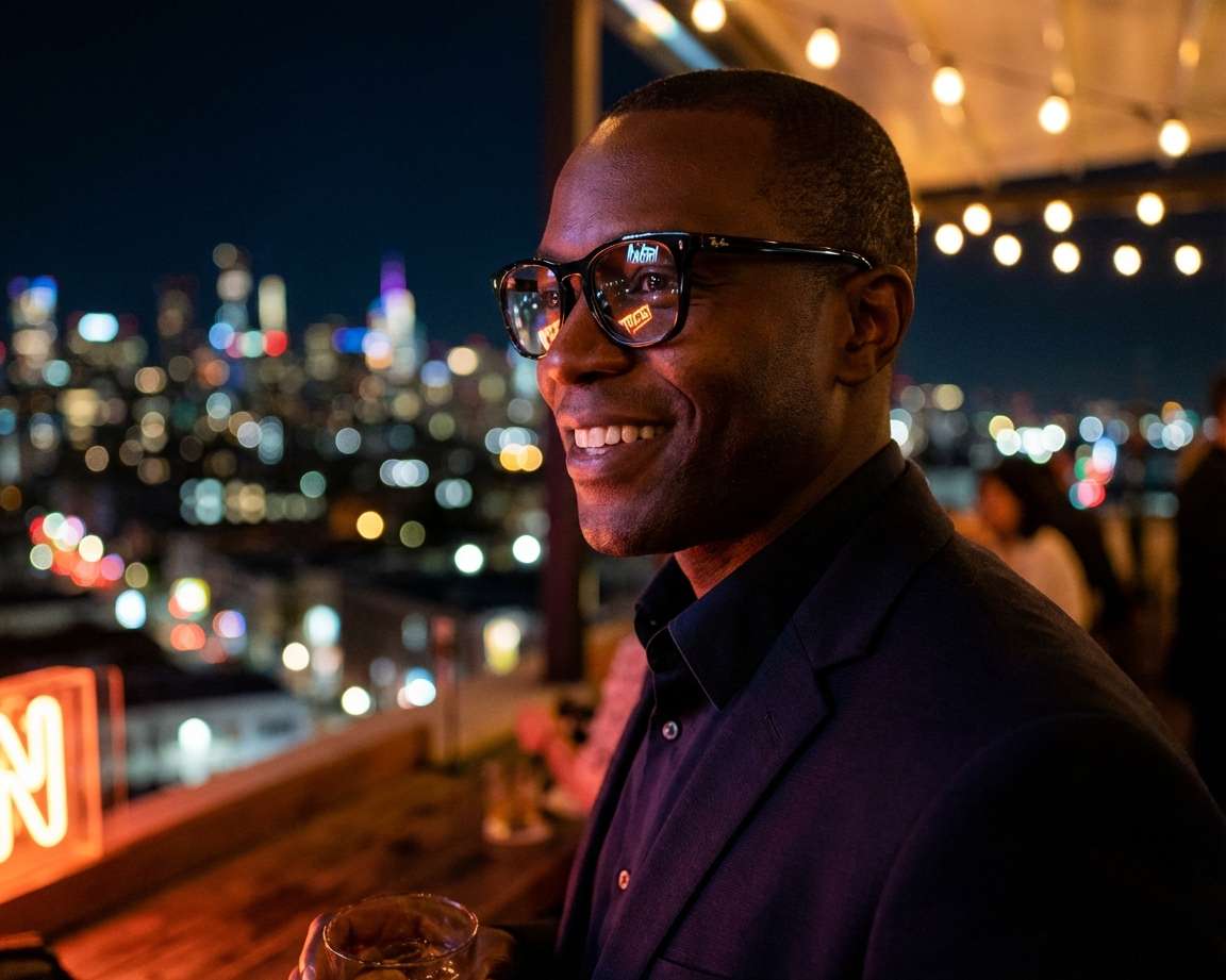 Ray-Ban RX2210V 2000 51-21 Noir  360 degree view 7