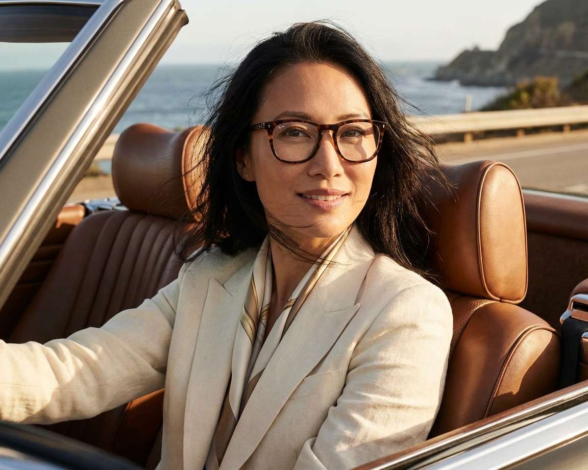 Ray-Ban RX2210V 2012 51-21 Havane  360 degree view 7