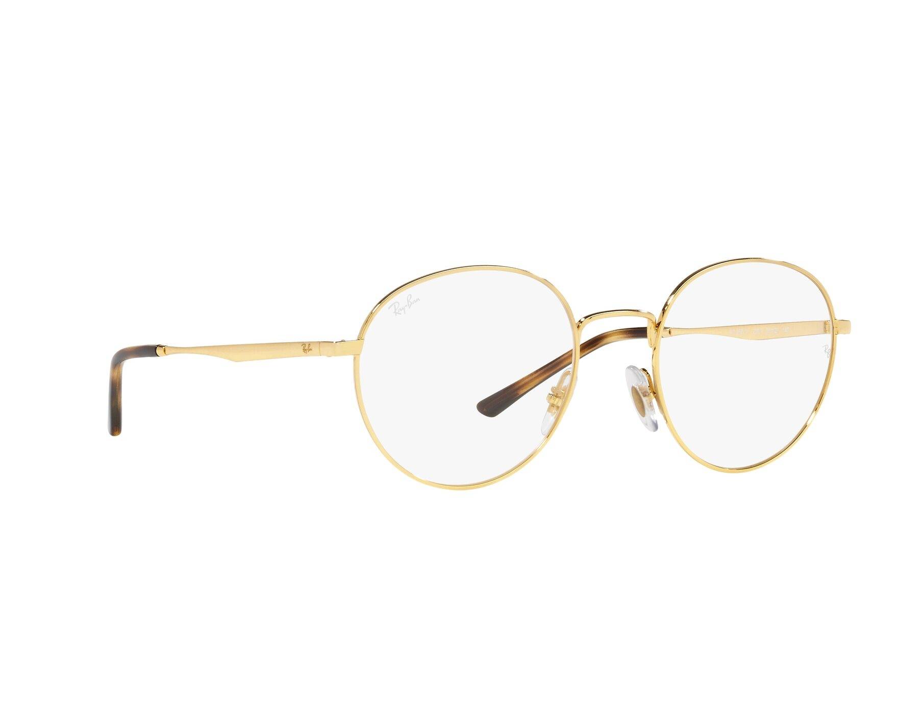 Ray-Ban RX3681V 2500 48-20 Gold  360 degree view 12