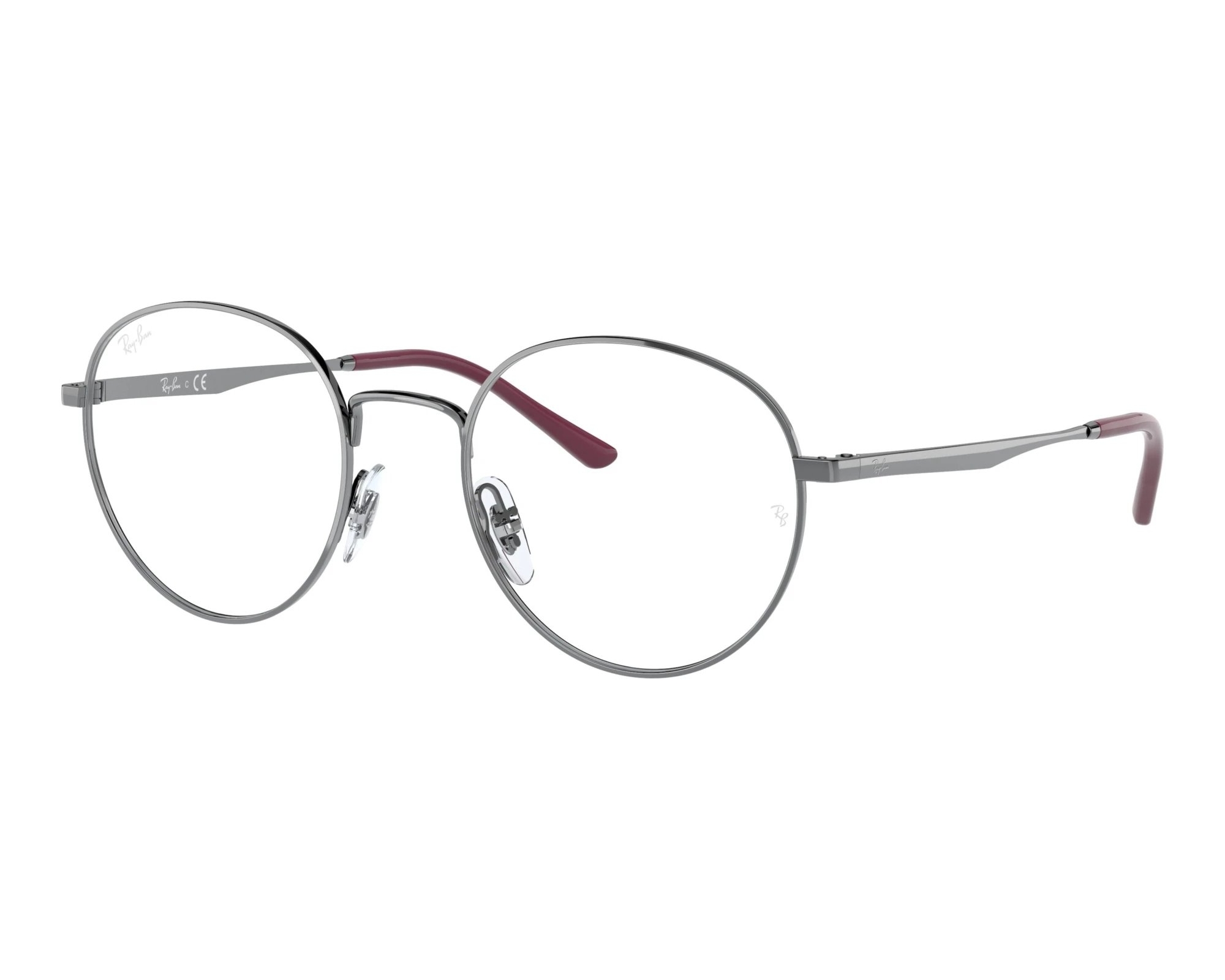 Ray-Ban RX3681V 2502 50-20 Grey  front view