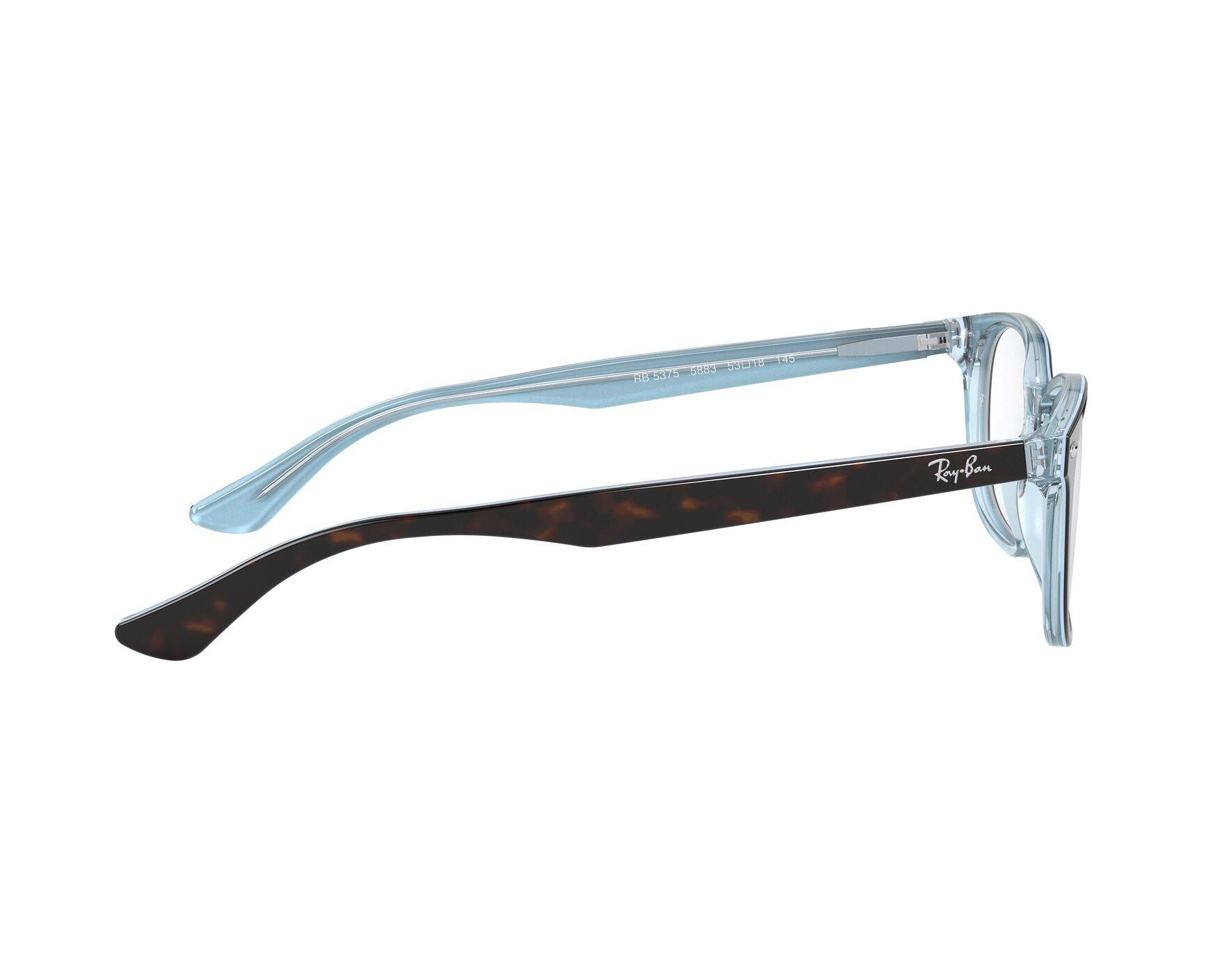 Ray-Ban RX5375 5883 51-18 Brown  360 degree view 10