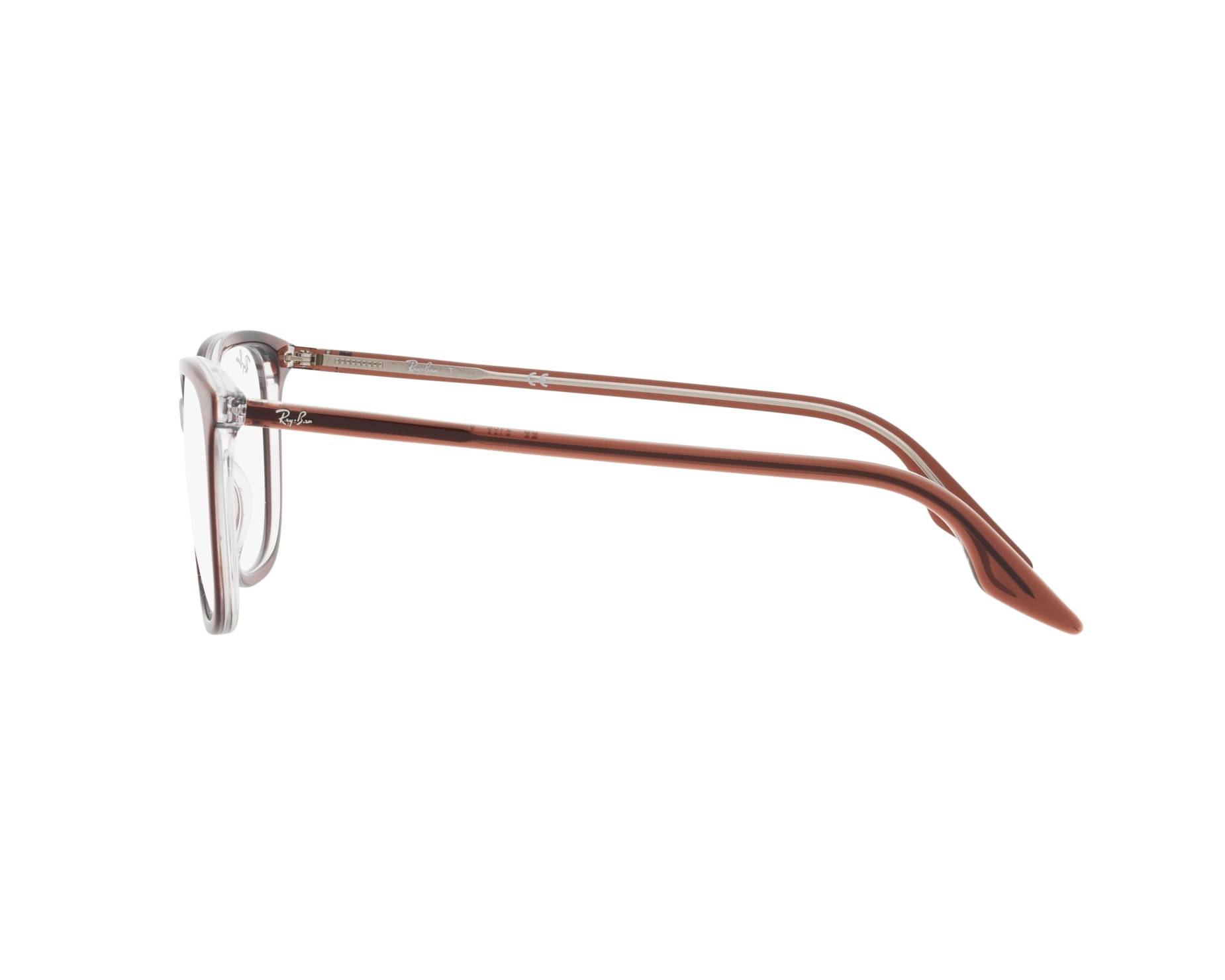 Ray-Ban RX5406 8171 52-18 Brown  360 degree view 5