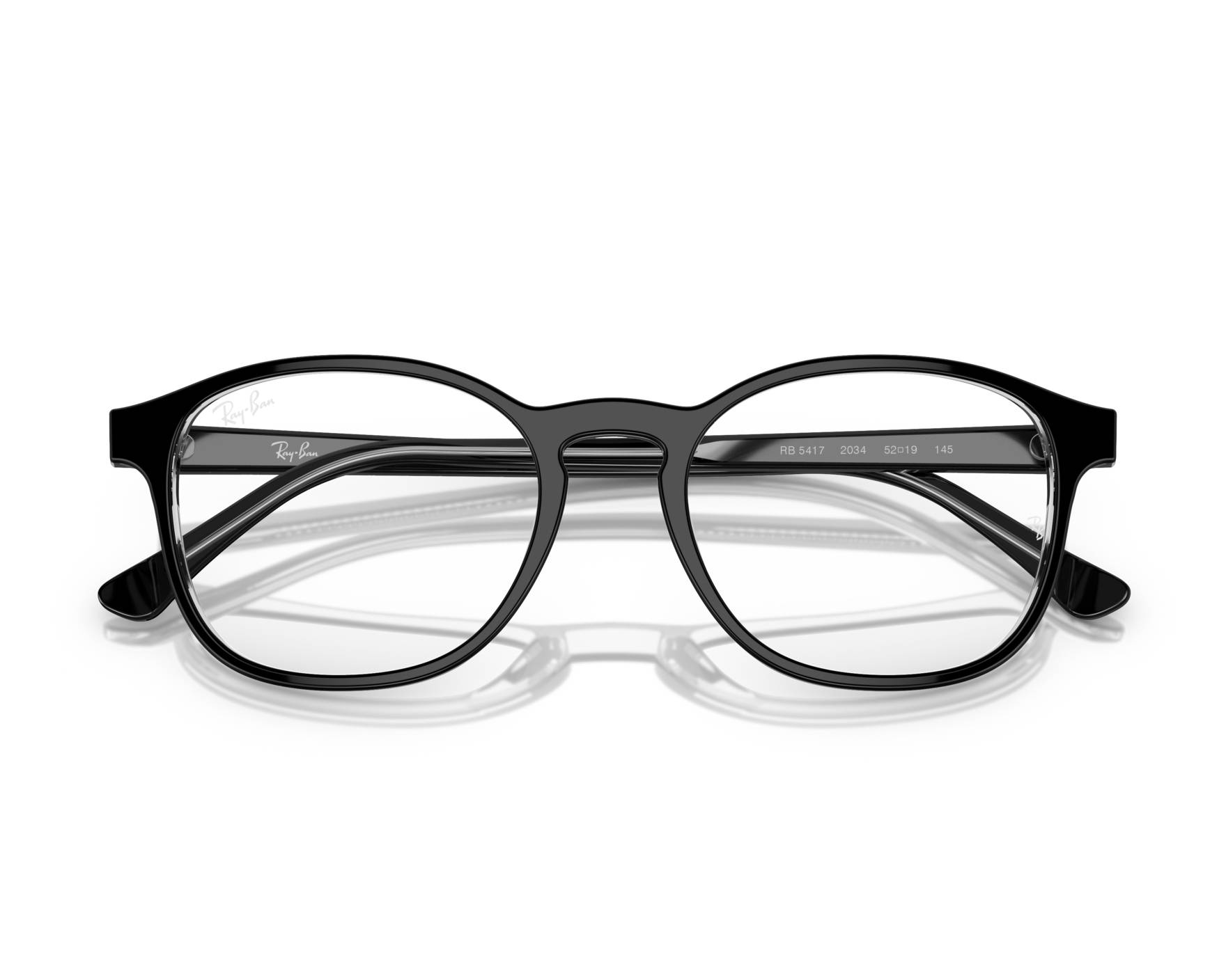 Ray-Ban RX5417 2034 50-19 Black  360 degree view 4