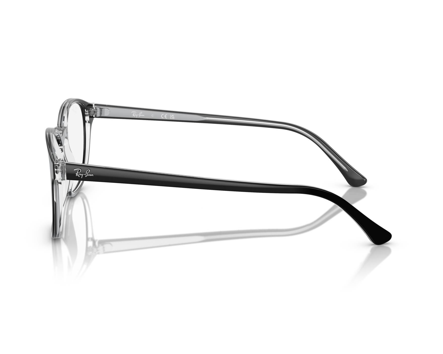 Ray-Ban RX5417 2034 50-19 Black  360 degree view 6