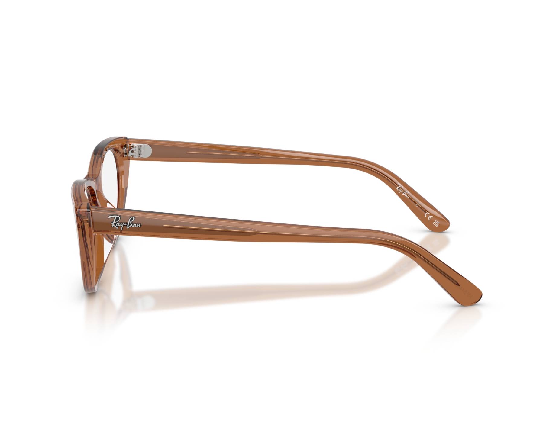 Ray-Ban RX5449D 8201 54-18 Brown  360 degree view 7